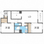 LAPEACE菊水の間取り