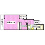 広島市安佐南区山本のアパートの間取り