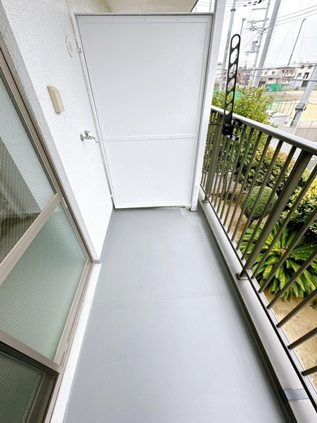 旭第1マンションのバルコニー