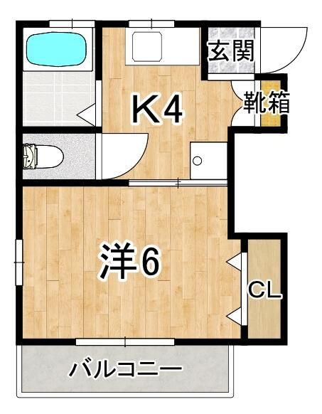 高松市仏生山町乙 2階建 築28年のイメージ