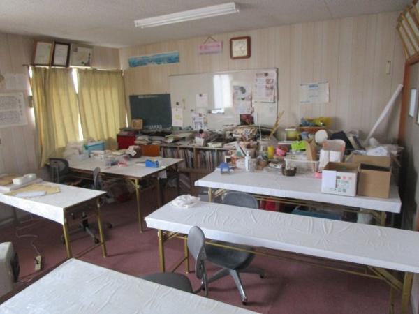 【高山市初田町の店舗事務所の内装】