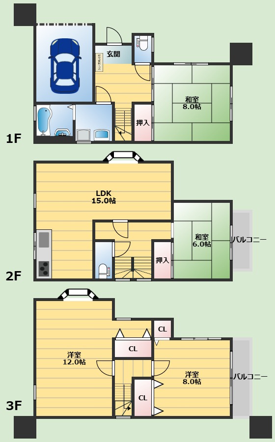 間取り：227094474566