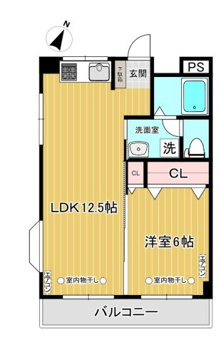 【アーベインプラザの間取り】