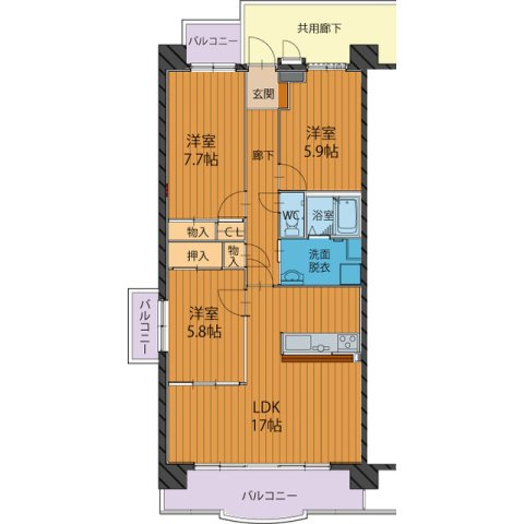 Twin　Prime　姫川のイメージ