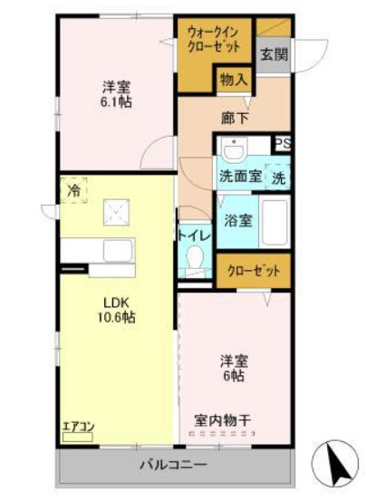 フラッツ酒井根I号棟のイメージ