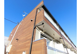 八王子市東中野のアパートの外観