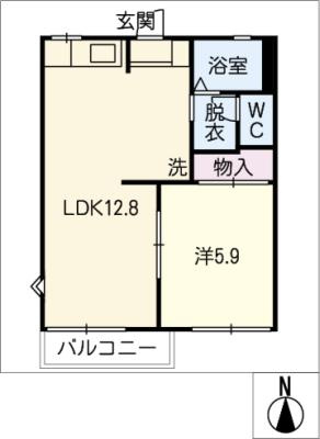 間取り：224006640412