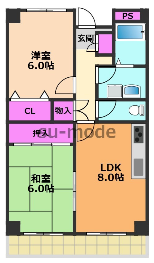 間取り：227103636604
