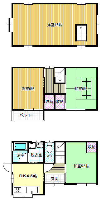 間取り：227101649995