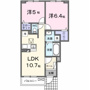 ハピネスⅡの間取り
