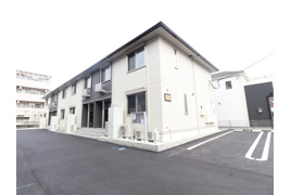 熊本市西区花園のアパートの外観