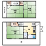中桜塚5丁目3戸1の間取り