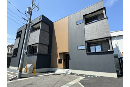 鳥取市松並町のアパートの外観