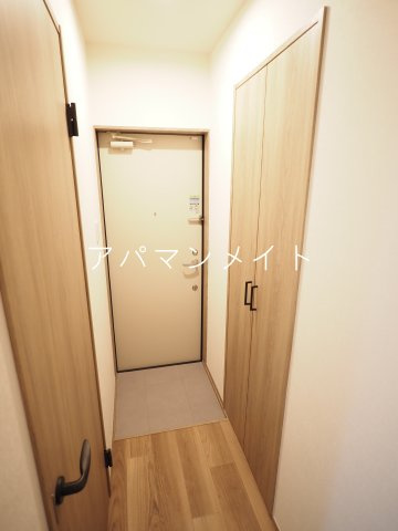 【横浜市戸塚区上矢部町のアパートの玄関】
