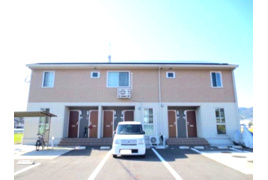 鹿児島市中山町のアパートの外観