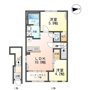 本宮市本宮のアパートの間取り