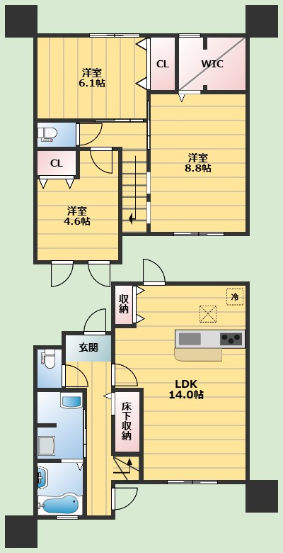 間取り：227103577901