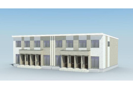 仮）豊山町豊場新栄34-1新築アパートの外観