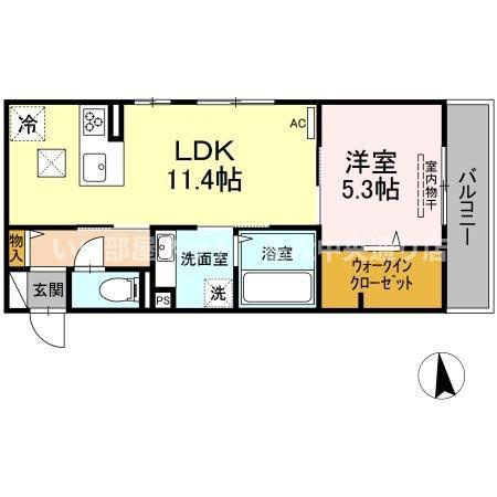 ユニヴェールII A棟のイメージ