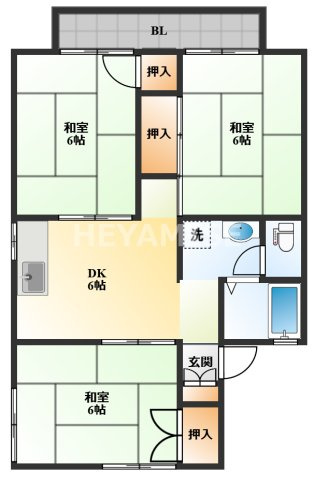 間取り：242001905364