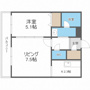 Ｓ－ＦＯＲＴ豊平三条の間取り