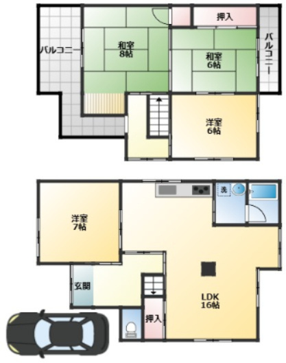 間取り：227102966124