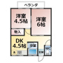 田嶋荘の間取り