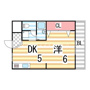 マンションヨコタ2号館の間取り