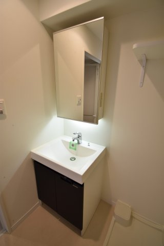 エンクレスト天神AVANTの独立洗面台