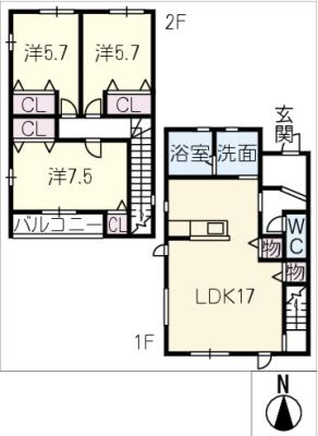クォーツ　Ｇ・Ｈ棟のイメージ