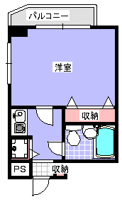 クリオ横須賀中央壱番館の間取り
