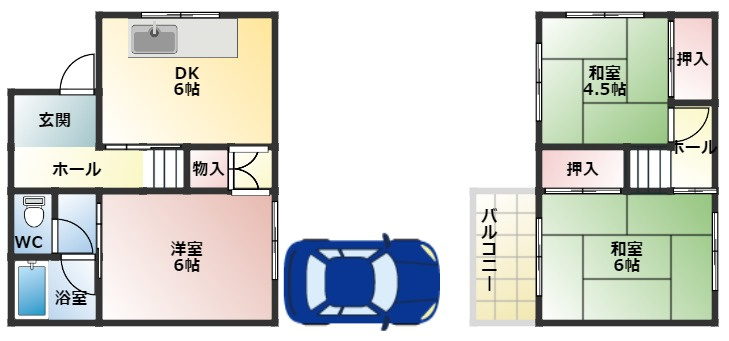 間取り：227100867482