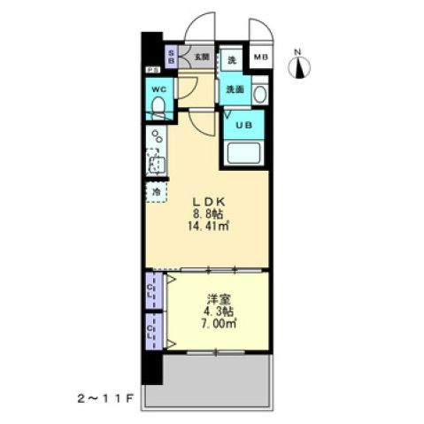 S-RESIDENCE中央町ａｌｅｃｔｒａのイメージ