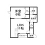 はまなすⅠの間取り