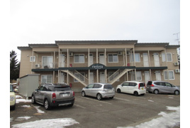 上川郡清水町南七条のアパートの外観