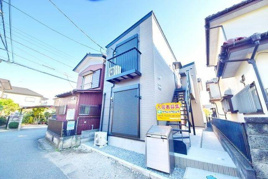 春日部市藤塚のアパートの外観