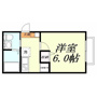 春日部市藤塚のアパートの間取り