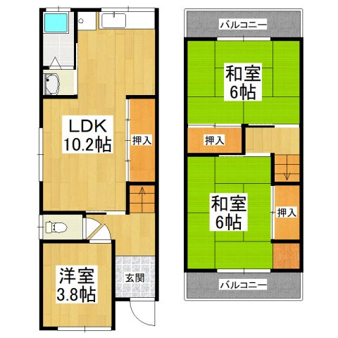 間取り：227103268113