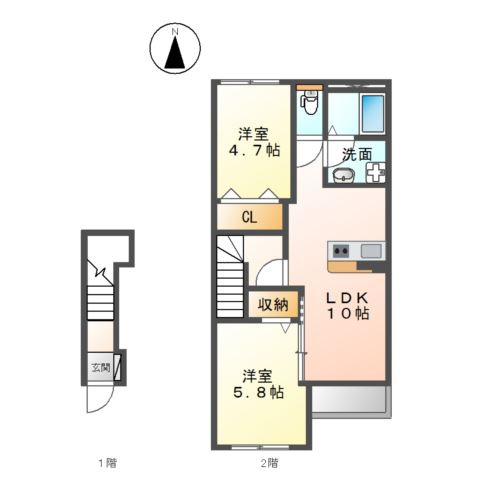 大垣市本今5丁目&nbsp;2階建&nbsp;築12年のイメージ