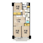 シャトーレイクルイーズの間取り