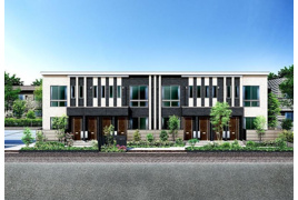 鹿児島市吉野町のアパートの外観