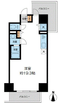【ウィルテラス千葉中央の間取り】