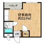 AKレジデンス2階の間取り
