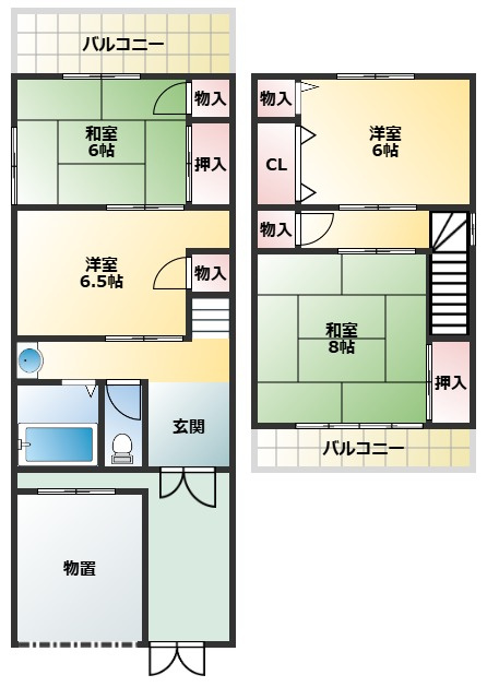 間取り：227103707382