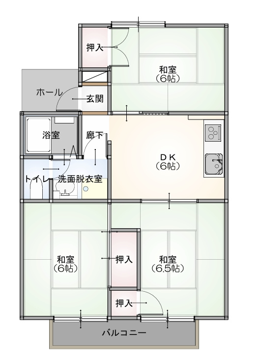 瀬戸ハイツB棟のイメージ