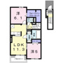 ロータス川宮３の間取り
