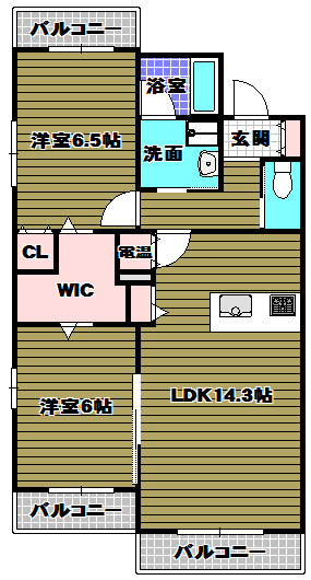 間取り：227099786323