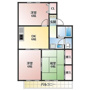 ハイツファミール B棟の間取り