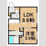マリオット共栄町の間取り