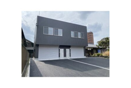 一宮市三ツ井 倉庫付き事務所の外観